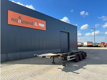 Containertransporter/ Wissellaadbak oplegger BURG