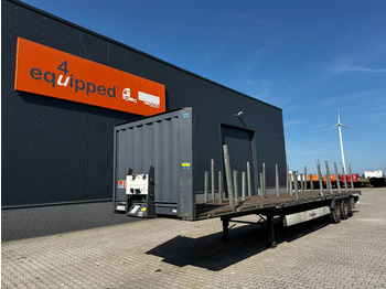 Open bak met boorden oplegger KRONE