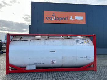 Opslagtank voor het vervoer van brandstoffen SINGAMAS 20FT ISO, 26.000L/1-COMP/3 BAFFELS/3 manholes, ADR inspectio valid till: 07/2025: afbeelding 2