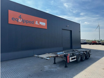 Containertransporter/ Wissellaadbak oplegger VAN HOOL 20'/30'