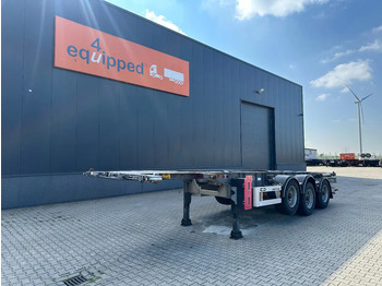 Containertransporter/ Wissellaadbak oplegger VAN HOOL 20'/30'