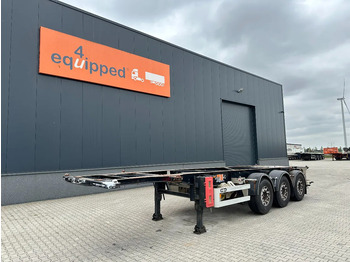 Containertransporter/ Wissellaadbak oplegger VAN HOOL 20'/30'
