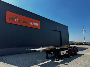 Containertransporter/ Wissellaadbak oplegger Van Hool 20FT, 66°/380V Tipping-chassis, ADR (EX/II, EX/III, FL, OX, AT), SAF, 2 liftaxles: afbeelding 2 Containertransporter/ Wissellaadbak oplegger Van Hool 20FT, 66°/380V Tipping-chassis, ADR (EX/II, EX/III, FL, OX, AT), SAF, 2 liftaxles: afbeelding 2