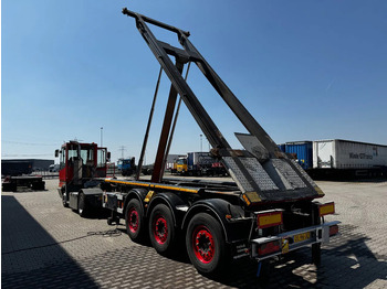 Containertransporter/ Wissellaadbak oplegger VAN HOOL 20'