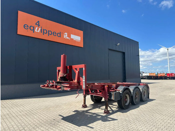 Containertransporter/ Wissellaadbak oplegger VAN HOOL 20'