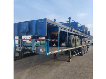 Open bak met boorden oplegger TRAILOR