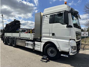 Vrachtwagen met open laadbak MAN TGX