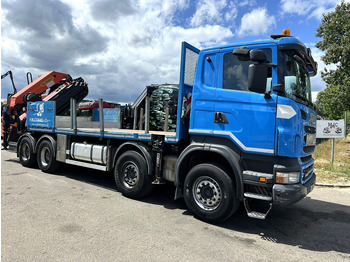 Vrachtwagen met open laadbak SCANIA G 440