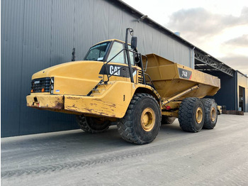 Kiepwagen met knikbesturing CATERPILLAR 740