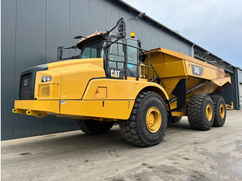 Kiepwagen met knikbesturing CATERPILLAR 745