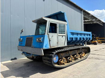 Kiepwagen met knikbesturing MOROOKA
