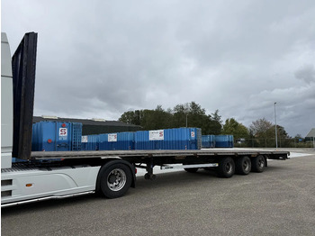 Open bak met boorden oplegger LAG