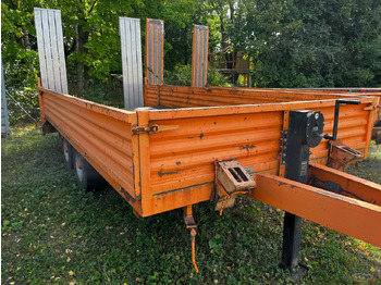 Dieplader aanhangwagen