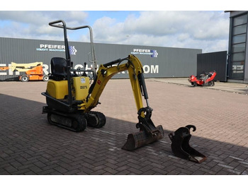 Minigraafmachine Wacker Neuson SWE08B Wacker Neuson mini excavator including 2 bu: afbeelding 2