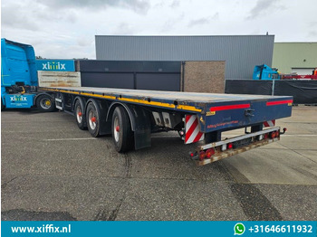 Open bak met boorden oplegger Doll 3-ass. Vlakke uitschuifbare oplegger / Naloop gestuurd: afbeelding 4