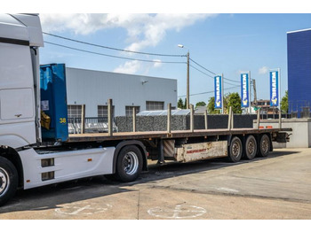 Open bak met boorden oplegger KRONE SD