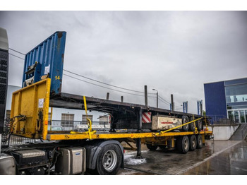 Open bak met boorden oplegger KRONE SD