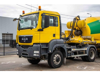 Betonmixer MAN TGS 18.360 BLS-4X4 + MIXER 10M3: afbeelding 4