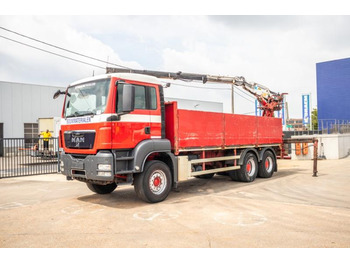Vrachtwagen met open laadbak MAN TGS 33.360