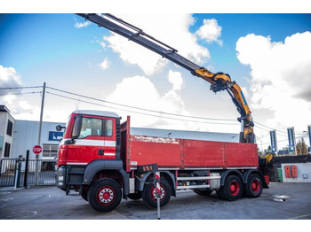 Vrachtwagen met open laadbak MAN TGS 41.400
