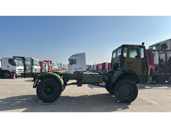 Chassis vrachtwagen Iveco Magirus 110 - 16 (4X4 / 57000 KM / LAMES / GRAND PONT / 6 CYLINDRES EN LIGNE !! / MANUAL PUMP): afbeelding 4