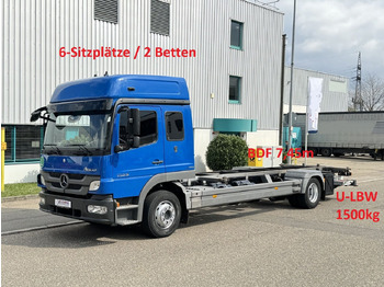 Containertransporter/ Wissellaadbak vrachtwagen MERCEDES-BENZ Atego