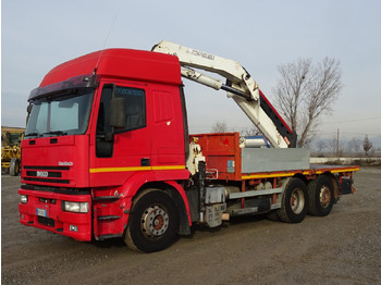 Vrachtwagen met open laadbak IVECO EuroStar