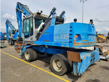 Overslagkraan voor het vervoer van afval Fuchs MHL335 + Grapple + Reman Engine: afbeelding 4
