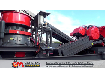 Nieuw Kegelbreker General Makina 944 Mobile Crushing Plant With Cone Crusher: afbeelding 3