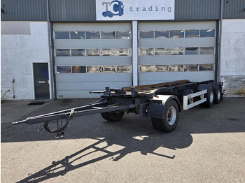 Containertransporter/ Wissellaadbak aanhangwagen VAN HOOL