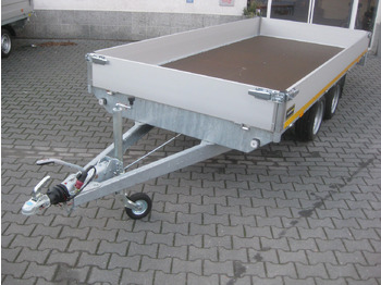 Open/ Plateau aanhangwagen Hochlader 406x180x30cm Lfh:63cm 13" niedrig Fahrwerk (XL) 2700kg order Aktion: afbeelding 2