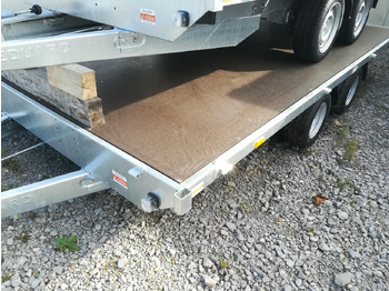 Open/ Plateau aanhangwagen Hochlader 406x220cm flach niedrig Fahrgestell 10" LFH 56cm (XL+) 3000kg: afbeelding 2