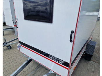 Caravan Koffer Camp TFS ST 320.01 320x150x180cm Premium Rampe Seitentür Fenster Bett 1300kg 100km/H: afbeelding 2