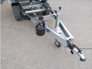 Kipper aanhangwagen Saris Kipper K1 256 150 1500 1 256x150x30cm silver Handpumpe 13" 1500kg Online Januar Aktion: afbeelding 4