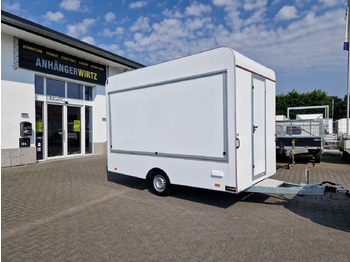 Verkoopwagen Verkaufsanhänger VK 360 200 aero retro 360cm 1 Verkaufsklappe 1300kg Winter AKTION: afbeelding 4