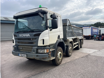 Kipper vrachtwagen SCANIA P 410
