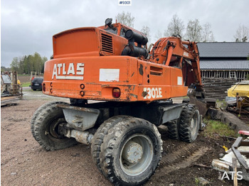 Mobiele graafmachine Atlas 1302 E Wheeled excavator with attachments (VIDEO): afbeelding 4
