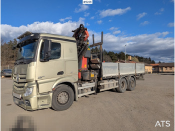 Vrachtwagen met open laadbak MERCEDES-BENZ Actros 2542