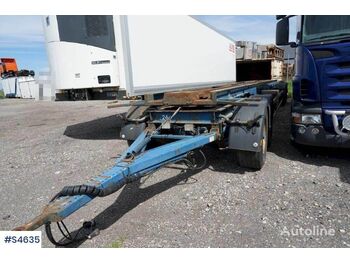 Containertransporter/ Wissellaadbak aanhangwagen Lagab 5536-4-TL-L: afbeelding 1