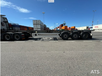Containertransporter/ Wissellaadbak oplegger Trailer- FRUEHAUF: afbeelding 4