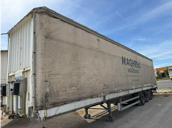 Aanhangwagen met huif SAMRO