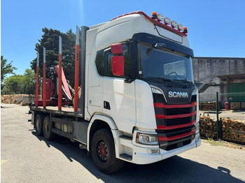 Houttransport SCANIA R 650