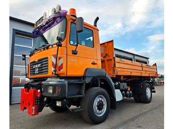 Kipper vrachtwagen MAN