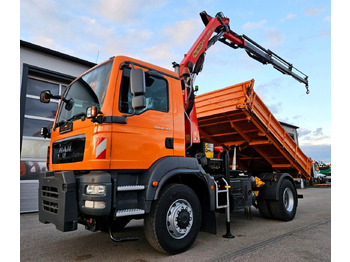 Kipper vrachtwagen MAN TGM 18.340
