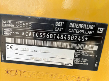 Schapenpootwals/ Grondverdichter CAT CS56B: afbeelding 5