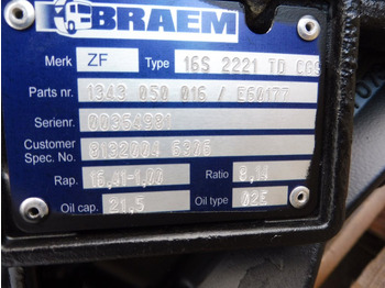Versnellingsbak voor Vrachtwagen ZF 16S2221TD+IT: afbeelding 5