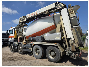 Betonmixer MAN TGS 35.400 8X4 Concrete Mixer Stetter 9m3 Steelsuspension: afbeelding 2