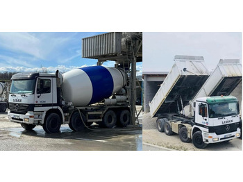 Betonmixer Mercedes-Benz Actros 3246 8x4,E3,Wechselsys Mischer 10m³ Kippe: afbeelding 1