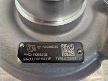 Motor en onderdelen voor Bouwmachine JCB turbocharger 320/06049 Garrett Turbo 762932-02: afbeelding 5
