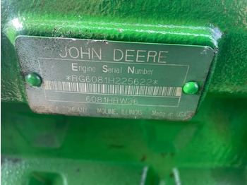 Cilinderblok voor Landbouwmachine Blok Silnika - John Deere RG 6081: afbeelding 3